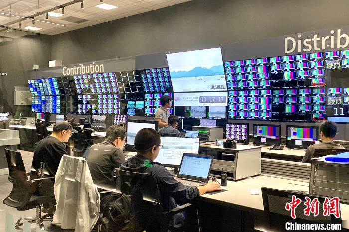 杭州亚运会主媒体中心首次公开亮相 全方位服务